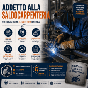 Addetto alla saldocarpenteria